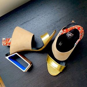 Peter Pilotto Nicholas Kirkwood Heeled Sandals